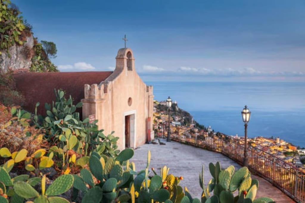 La Chicca Sicily Holiday House Castelmola Eksteriør billede